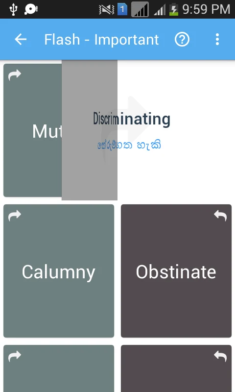 Sinhala Dictionary Multifuncti screenshot